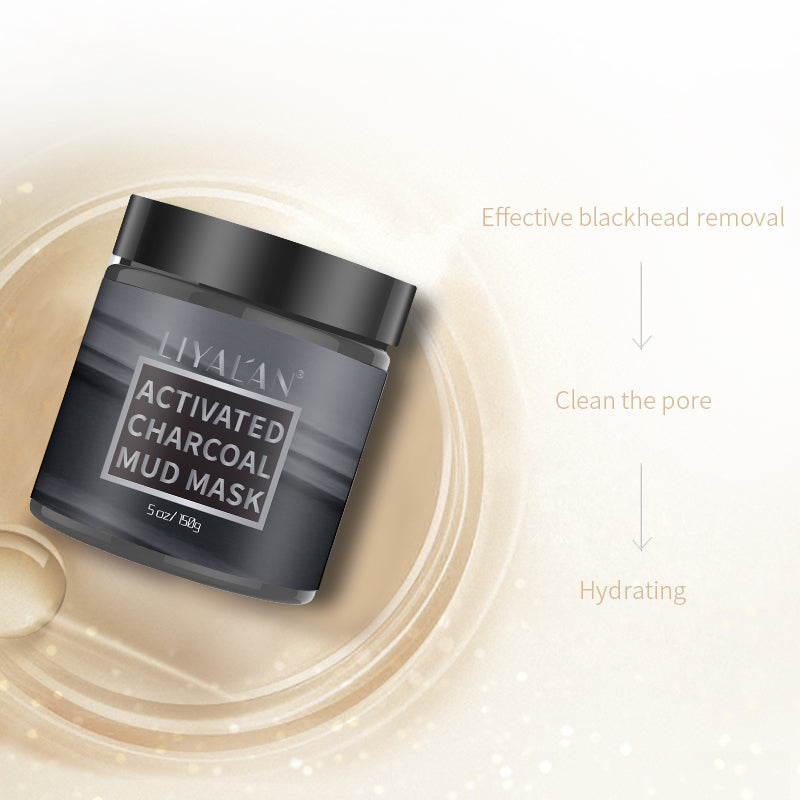 LIYALAN Activated Charcoal Mud Mask