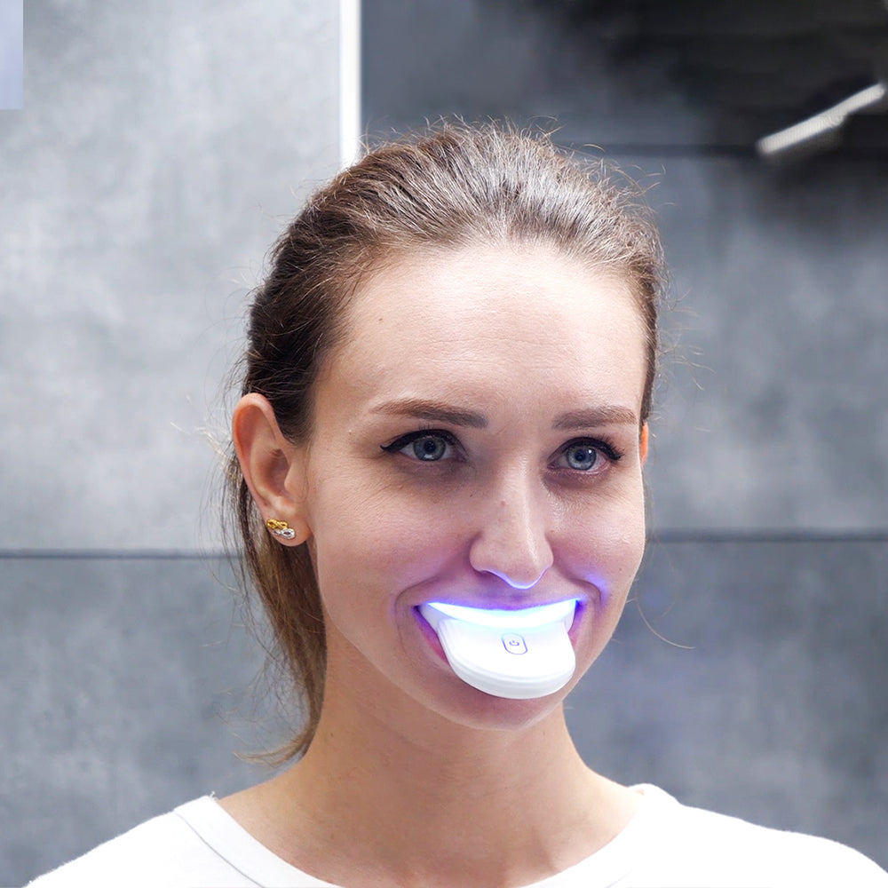 IVISMILE Teeth Whitening U-Shape LED Mouthpiece 5.0
