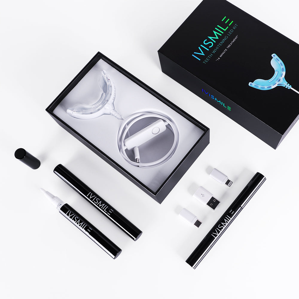 IVISMILE Teeth Whitening USB LED Kit 3.0