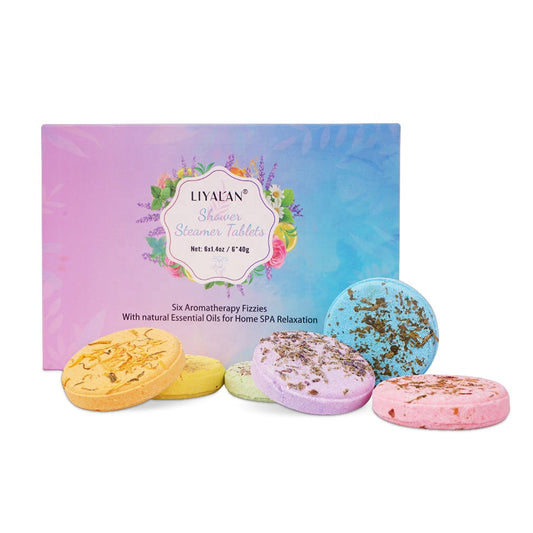 LIYALAN Aromatherapy Shower Steamer 6 Pack