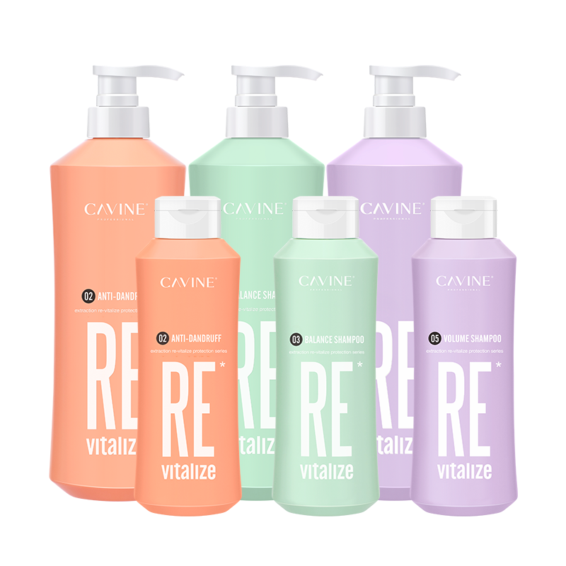 CAVINE Trio Shampoo Trio Set