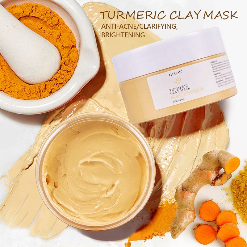 LIYALAN Tumeric Clay Mask