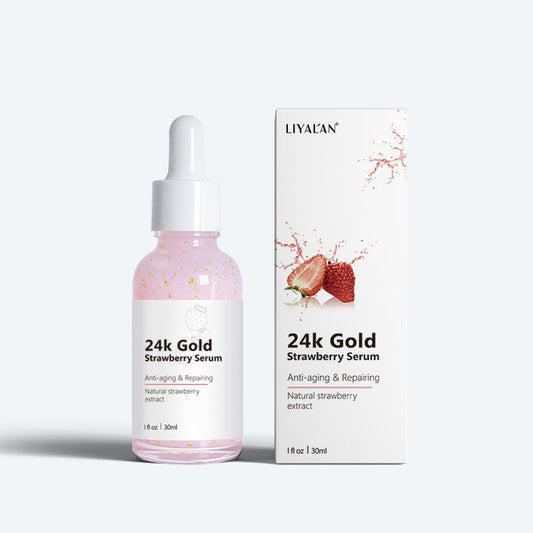 LIYALAN 24K Gold Strawberry Serum