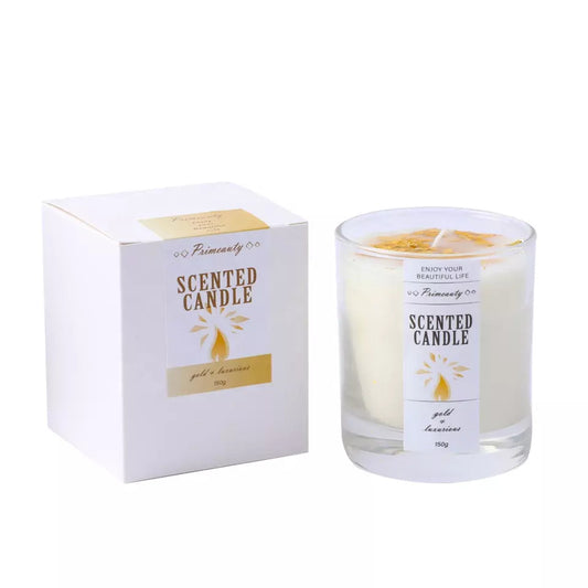 PRIMEBEAUTY Scented Candle Gold and Luxurious