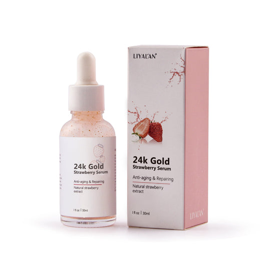 LIYALAN 24k Gold Strawberry Complex Serum