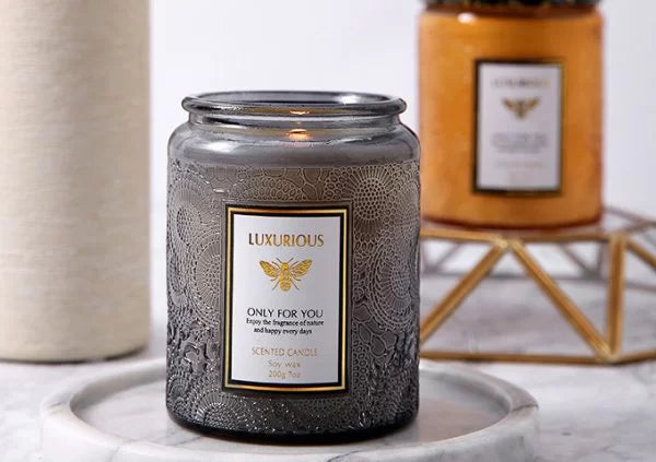 PRIMEBEAUTY Luxurious Candle Jar