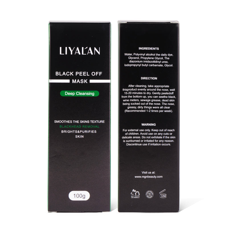 LIYALAN Blackhead Peel Pore Mask
