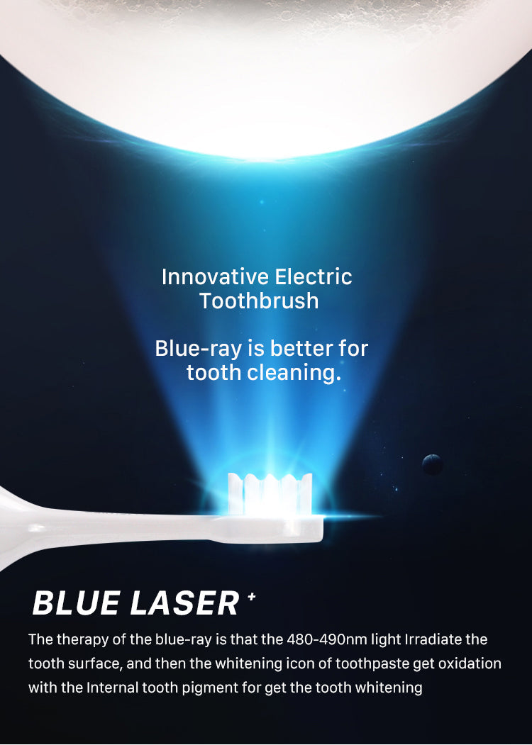 IVISMILE Sonic Electric Toothbrush and LED Whitening Device 5.0 Kit
