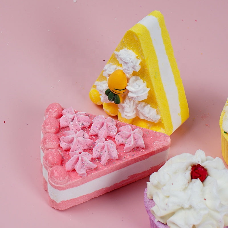 LIYALAN Bubbling Cake Bath Bomb