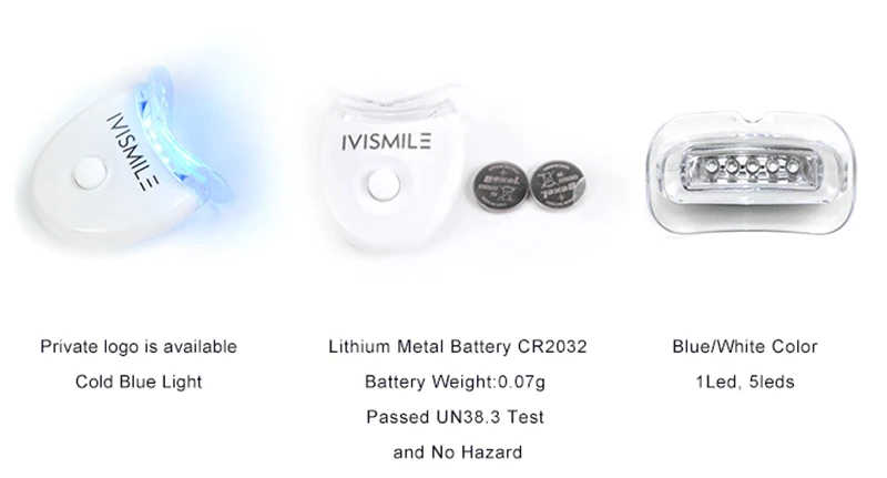 IVISMILE Original Teeth Whitening LED Wireless Mouthpiece 1.0
