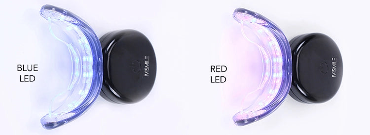 IVISMILE Wireless Light Smart LED Teeth Whitening Mouthpiece 4.0