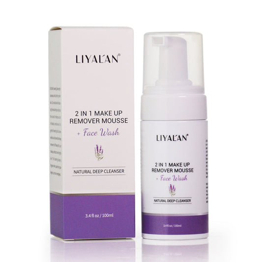 LIYALAN 2-1 In One Makeup Remover Mousse