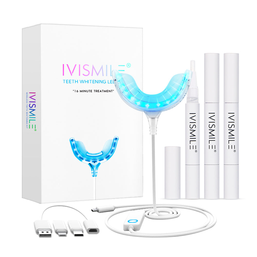 IVISMILE Teeth Whitening USB LED Kit 3.0
