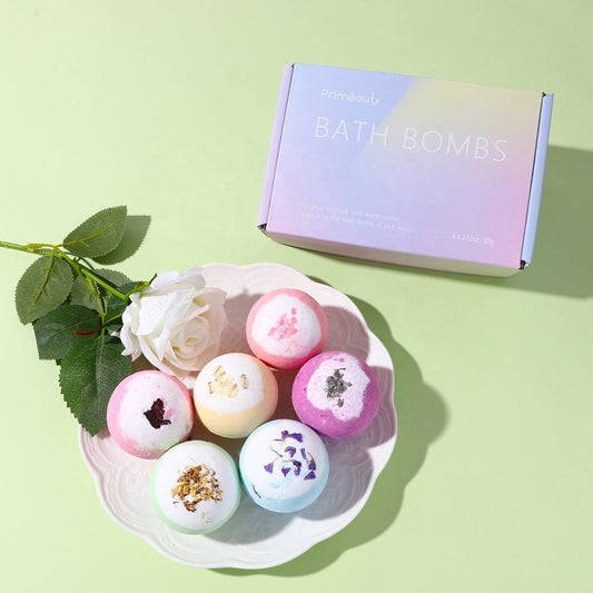 PRIMEBEAUTY Bathbomb Kit Essential Flowers