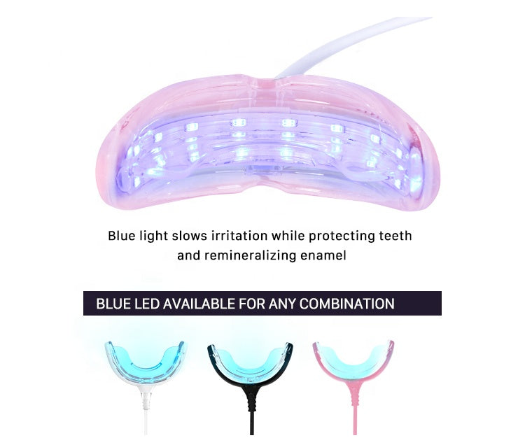 IVISMILE Teeth Whitening USB Light Smart LED Mouthpiece 3.0