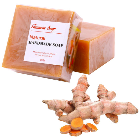 PRIMEBEAUTY Handmade Turmeric Soap