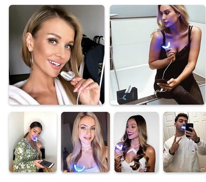 IVISMILE Teeth Whitening USB Light Smart LED Mouthpiece 3.0