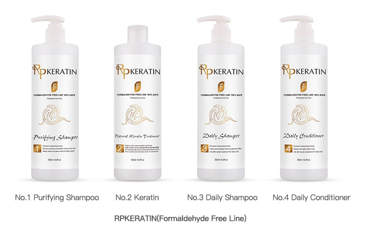 RPKERATIN Daily Shampoo and Conditioner Duo Bundle 500ml