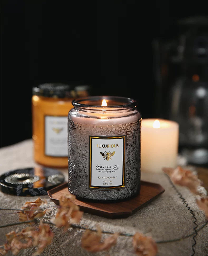 PRIMEBEAUTY Luxurious Candle Jar