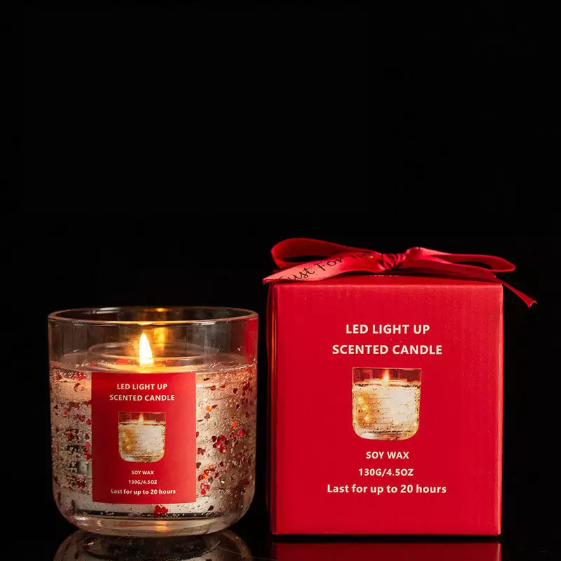 PRIMEBEAUTY LED Festive Scented Candle