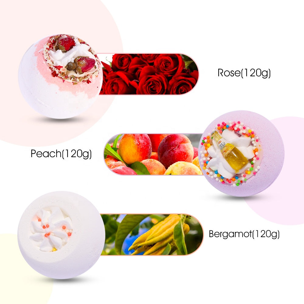 PRIMEBEAUTY Organic Bath fizzers