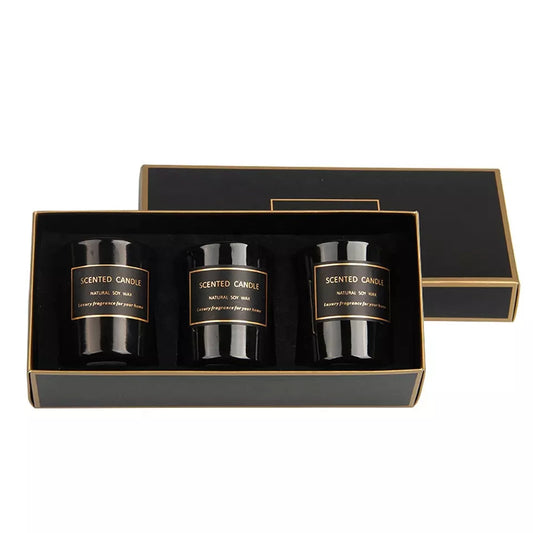 PRIMEBEAUTY Luxury Soy Candle Trio Gift Set