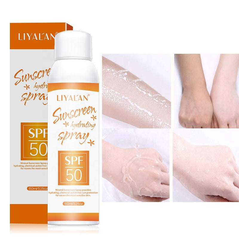 LIYALAN Sunscreen Spray SPF50