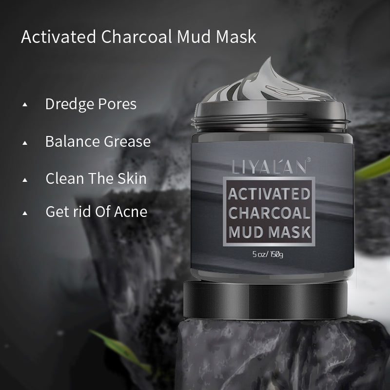 LIYALAN Activated Charcoal Mud Mask