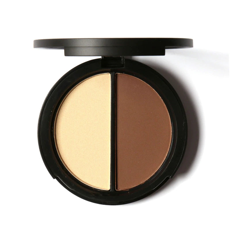 FOCALLURE Face® Contour and Highlighter Duo #01 Golden
