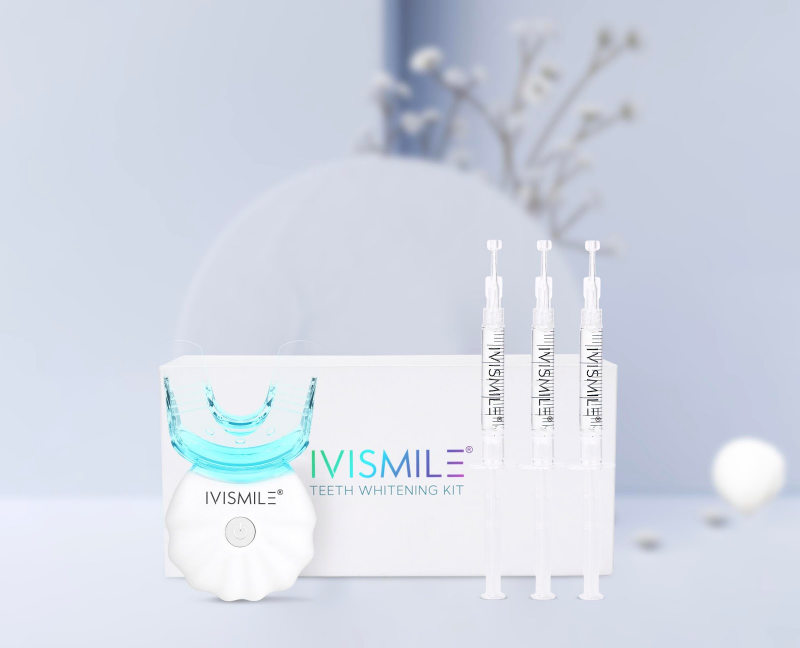 IVISMILE Shell Wireless LED Teeth Whitening Kit 2.0