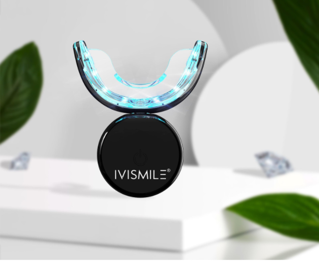 IVISMILE Wireless Light Smart LED Teeth Whitening Mouthpiece 4.0