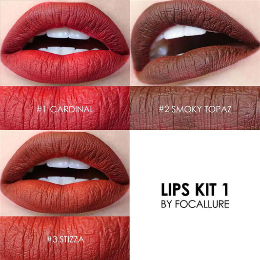FOCALLURE Lip Crayon Kit (4 Options)
