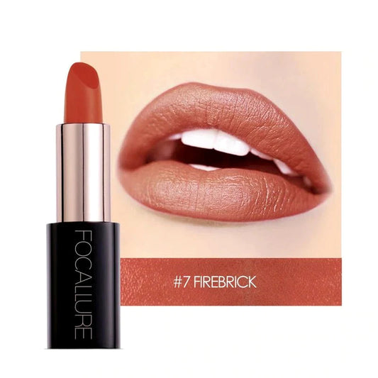 FOCALLURE Lacquer Lipstick #07 FIREBRICK
