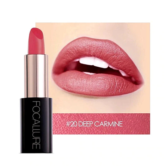FOCALLURE Lacquer Lipstick #20 DEEP CARMINE