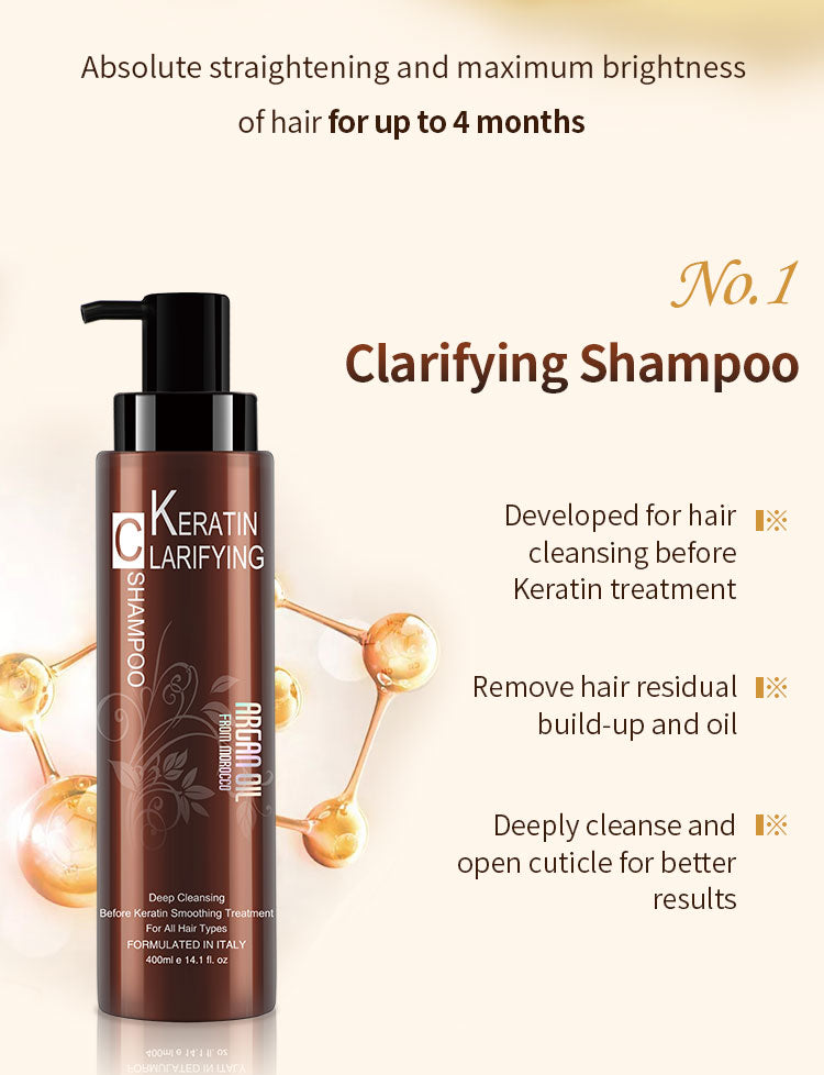 NUSPA Keratin Clarifying Shampoo 1000ml