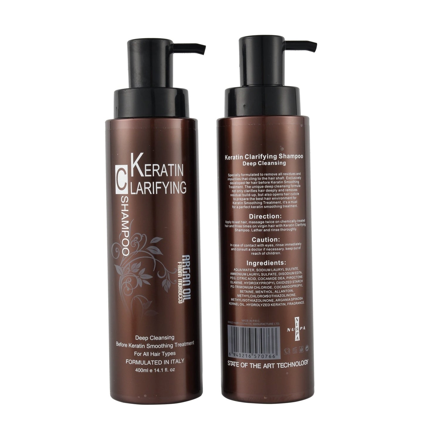 NUSPA Keratin Clarifying Shampoo 1000ml