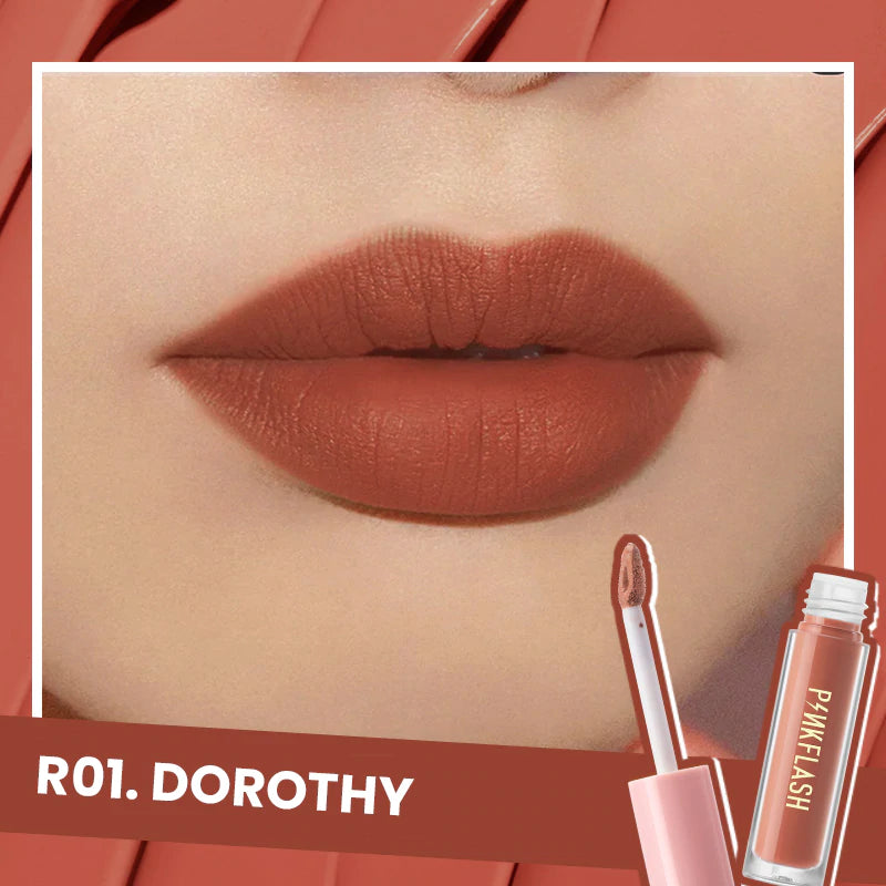 PINKFLASH Melting Matte Liquid Lipstick #R01 DOROTHY