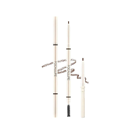 FOCALLURE Artist Superfine Round Tip Auto Brow Pen #2 Deep Brown