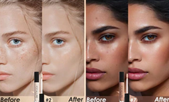 FOCALLURE Full Coverage® Liquid Concealer #02 LIGHT CREAM