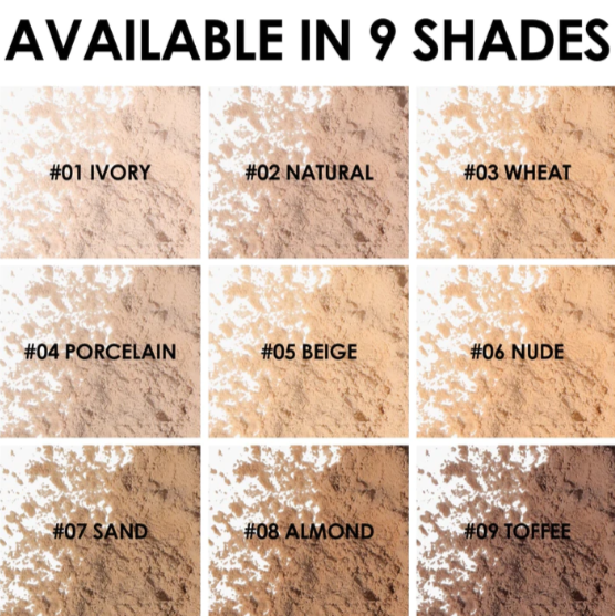 FOCALLURE Face® Loose Setting Powders