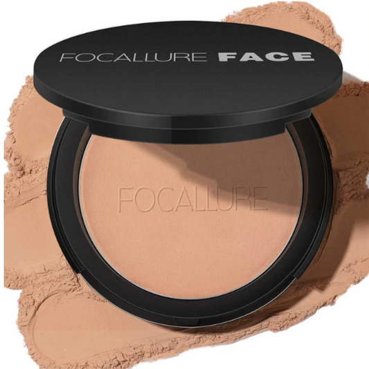 FOCALLURE Face® Compact Pressed Powder #3 WHEAT