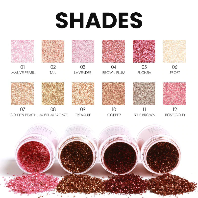 FOCALLURE Loose Eyeshadow Pigment #11 Blue Brown