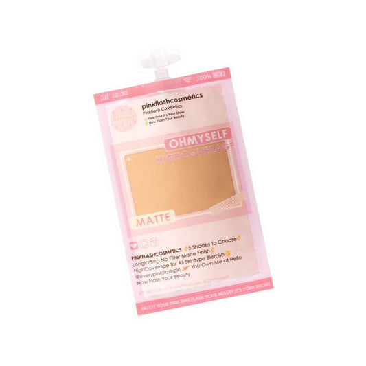 PINKFLASH Oh Myself Matte Foundation Sachet #06 TAN