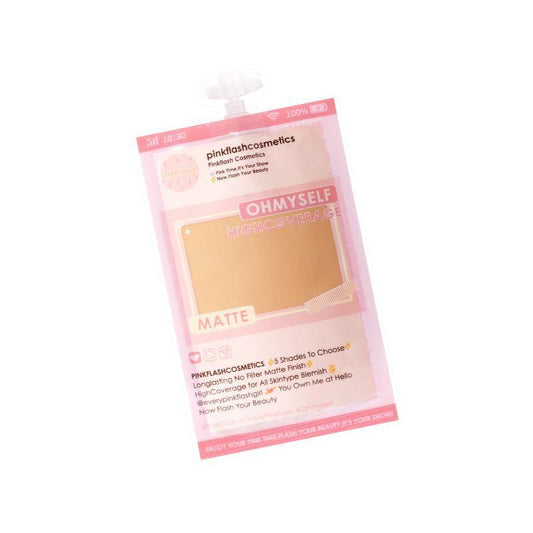 PINKFLASH Oh Myself Matte Foundation Sachet #05 TAN WALNUT