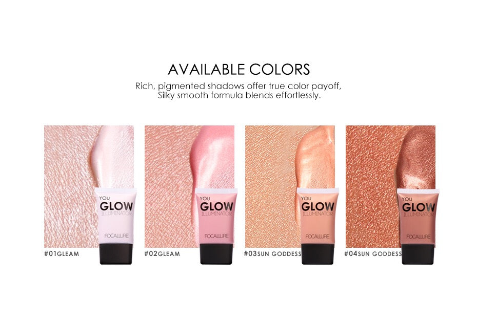 FOCALLURE You Glow® Liquid Highlighters