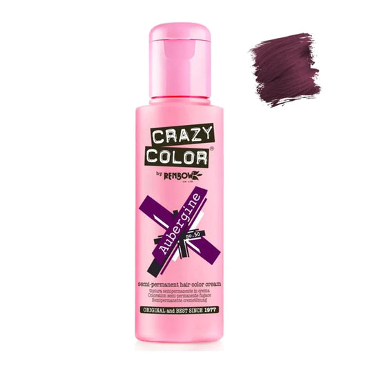 CRAZY COLOR Semi Permanent Aubergine #050