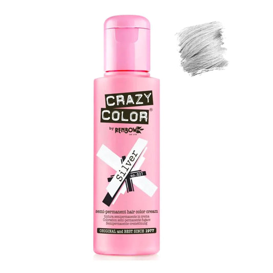 CRAZY COLOR Semi Permanent Silver #027