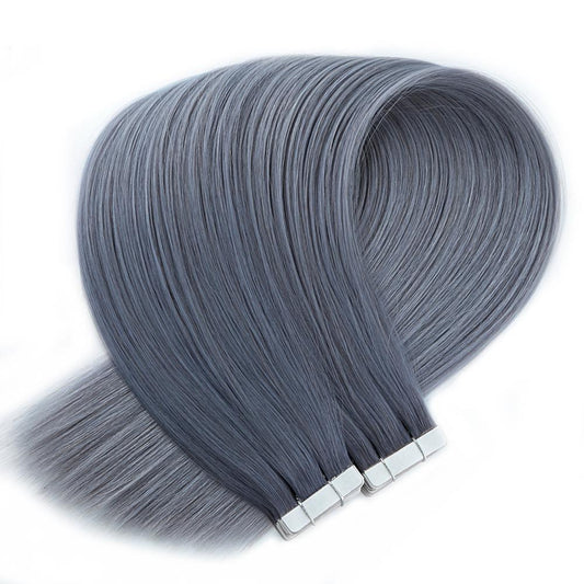 LITE  Tape Extensions  #Dark Silver (50 Grams)