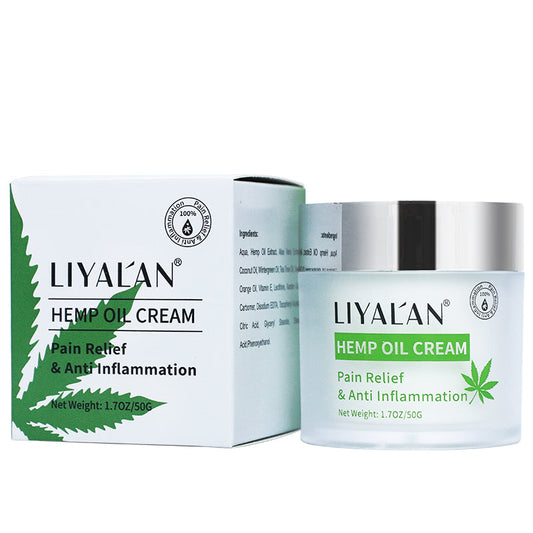 LIYALAN Hemp Inflammation Relief Face Cream