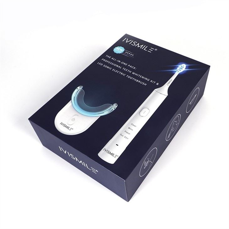 IVISMILE Sonic Electric Toothbrush and LED Whitening Device 5.0 Kit